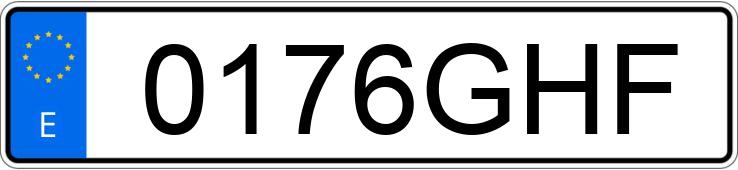 Numer rejestracyjny 0176GHF posiada OPEL ZAFIRA Numer rejestracyjny 0176GHF posiada OPEL ZAFIRA