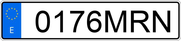 Numer rejestracyjny 0176MRN posiada VOLKSWAGEN GOLF Numer rejestracyjny 0176MRN posiada VOLKSWAGEN GOLF