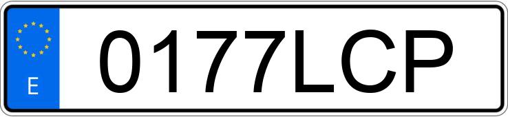 Numer rejestracyjny 0177LCP posiada MERCEDES A (177)