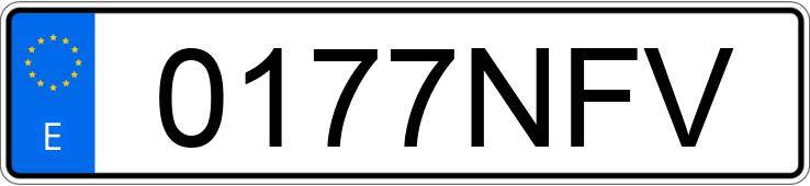 Numer rejestracyjny 0177NFV posiada CITROEN BERLINGO