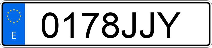 Numer rejestracyjny 0178JJY posiada SUBARU LEGACY