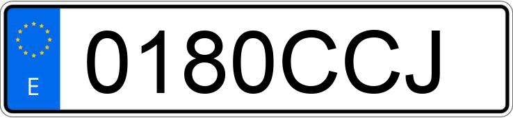 Numer rejestracyjny 0180CCJ posiada HONDA CIVIC Numer rejestracyjny 0180CCJ posiada HONDA CIVIC