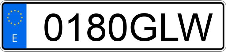 Numer rejestracyjny 0180GLW posiada ISUZU DMAX Numer rejestracyjny 0180GLW posiada ISUZU DMAX