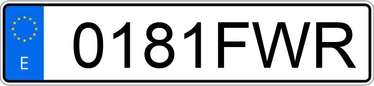 Numer rejestracyjny 0181FWR posiada RENAULT CLIO Numer rejestracyjny 0181FWR posiada RENAULT CLIO