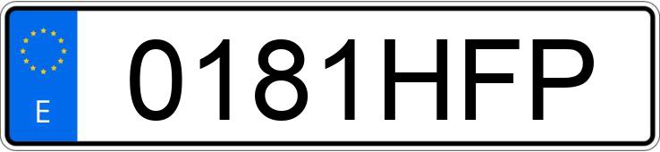 Numer rejestracyjny 0181HFP posiada RENAULT CLIO Numer rejestracyjny 0181HFP posiada RENAULT CLIO