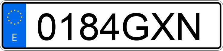 Numer rejestracyjny 0184GXN posiada RENAULT MEGANE Numer rejestracyjny 0184GXN posiada RENAULT MEGANE