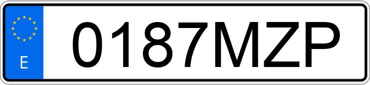 Numer rejestracyjny 0187MZP posiada OPEL MOKKA