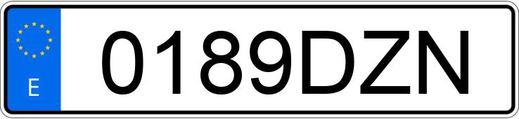 Numer rejestracyjny 0189DZN posiada CITROEN C4 Numer rejestracyjny 0189DZN posiada CITROEN C4