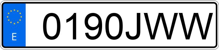 Numer rejestracyjny 0190JWW posiada OPEL CORSA Numer rejestracyjny 0190JWW posiada OPEL CORSA