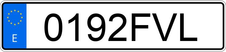 Numer rejestracyjny 0192FVL posiada SCANIA K