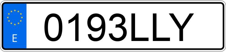 Numer rejestracyjny 0193LLY posiada DS DS7 CROSSBACK Numer rejestracyjny 0193LLY posiada DS DS7 CROSSBACK