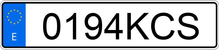 Numer rejestracyjny 0194KCS posiada KIA CARENS Numer rejestracyjny 0194KCS posiada KIA CARENS