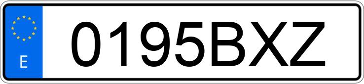 Numer rejestracyjny 0195BXZ posiada VOLKSWAGEN GOLF Numer rejestracyjny 0195BXZ posiada VOLKSWAGEN GOLF