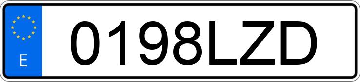 Numer rejestracyjny 0198LZD posiada TOYOTA PROACE CITY