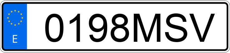 Numer rejestracyjny 0198MSV posiada VOLKSWAGEN POLO Numer rejestracyjny 0198MSV posiada VOLKSWAGEN POLO