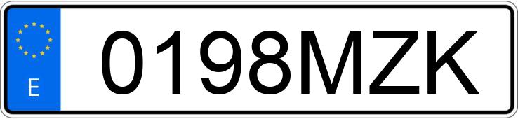 Numer rejestracyjny 0198MZK posiada VOLKSWAGEN CROSSGOLF Numer rejestracyjny 0198MZK posiada VOLKSWAGEN CROSSGOLF