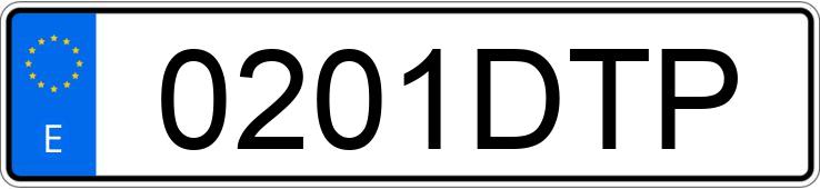 Numer rejestracyjny 0201DTP posiada RENAULT CLIO