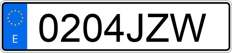 Numer rejestracyjny 0204JZW posiada TOYOTA YARIS Numer rejestracyjny 0204JZW posiada TOYOTA YARIS