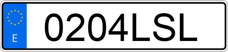 Numer rejestracyjny 0204LSL posiada CITROEN C4