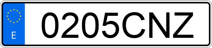 Numer rejestracyjny 0205CNZ posiada BMW SERIE 3 Numer rejestracyjny 0205CNZ posiada BMW SERIE 3