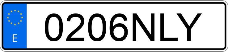 Numer rejestracyjny 0206NLY posiada CITROEN BERLINGO