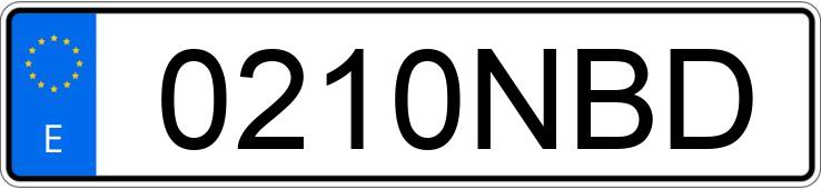 Numer rejestracyjny 0210NBD posiada BMW X1 Numer rejestracyjny 0210NBD posiada BMW X1