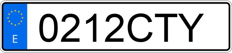 Numer rejestracyjny 0212CTY posiada BMW SERIE 3 Numer rejestracyjny 0212CTY posiada BMW SERIE 3