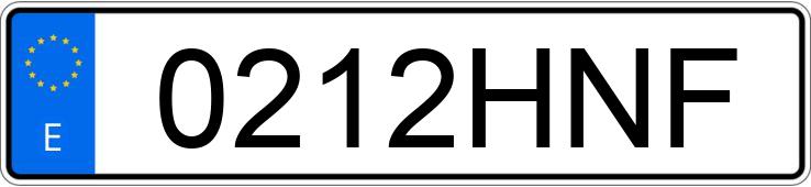 Numer rejestracyjny 0212HNF posiada FORD C-MAX