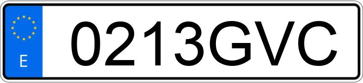 Numer rejestracyjny 0213GVC posiada CHEVROLET-GM CRUZE