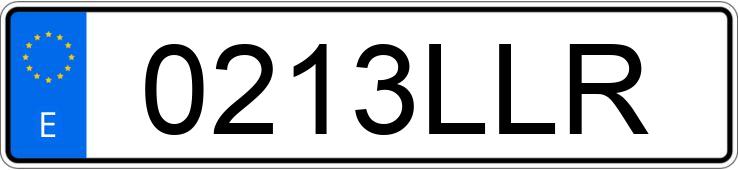 Numer rejestracyjny 0213LLR posiada HYUNDAI TUCSON