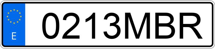 Numer rejestracyjny 0213MBR posiada CITROEN BERLINGO