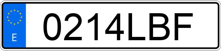 Numer rejestracyjny 0214LBF posiada MERCEDES GLC (253) Numer rejestracyjny 0214LBF posiada MERCEDES GLC (253)