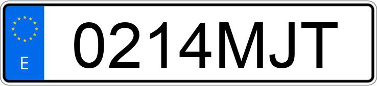 Numer rejestracyjny 0214MJT posiada VOLKSWAGEN GOLF Numer rejestracyjny 0214MJT posiada VOLKSWAGEN GOLF