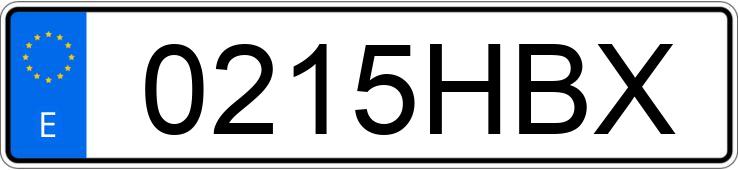 Numer rejestracyjny 0215HBX posiada SEAT LEON Numer rejestracyjny 0215HBX posiada SEAT LEON