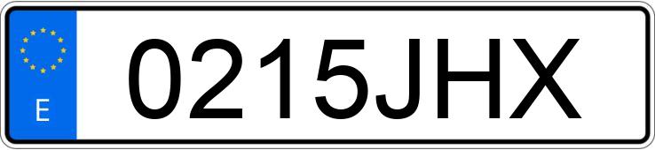 Numer rejestracyjny 0215JHX posiada PEUGEOT PARTNER Numer rejestracyjny 0215JHX posiada PEUGEOT PARTNER