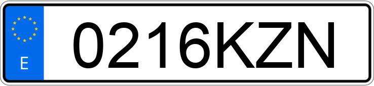 Numer rejestracyjny 0216KZN posiada VOLKSWAGEN T-ROC Numer rejestracyjny 0216KZN posiada VOLKSWAGEN T-ROC