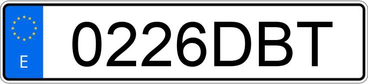 Numer rejestracyjny 0226DBT posiada KIA CARENS Numer rejestracyjny 0226DBT posiada KIA CARENS