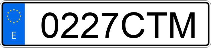 Numer rejestracyjny 0227CTM posiada PEUGEOT BOXER Numer rejestracyjny 0227CTM posiada PEUGEOT BOXER