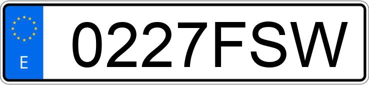 Numer rejestracyjny 0227FSW posiada MINI MINI