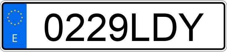 Numer rejestracyjny 0229LDY posiada OPEL COMBO Numer rejestracyjny 0229LDY posiada OPEL COMBO