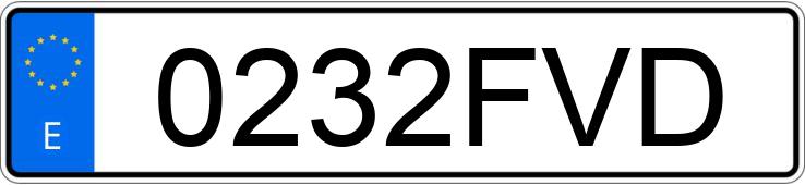 Numer rejestracyjny 0232FVD posiada NISSAN MICRA Numer rejestracyjny 0232FVD posiada NISSAN MICRA