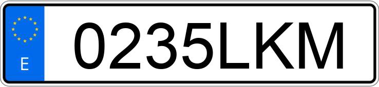 Numer rejestracyjny 0235LKM posiada OPEL VIVARO