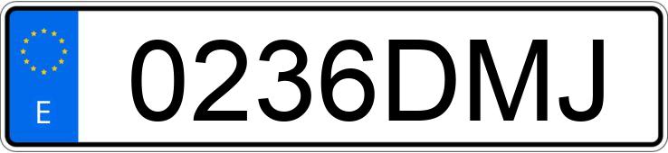 Numer rejestracyjny 0236DMJ posiada SEAT ALTEA