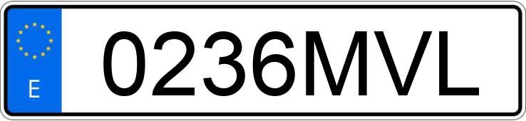 Numer rejestracyjny 0236MVL posiada CITROEN C4