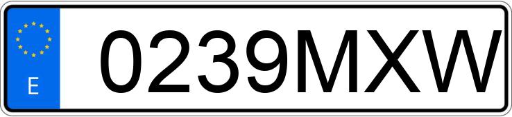 Numer rejestracyjny 0239MXW posiada TOYOTA C-HR