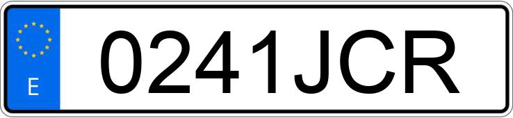 Numer rejestracyjny 0241JCR posiada MITSUBISHI SHOGUN Numer rejestracyjny 0241JCR posiada MITSUBISHI SHOGUN