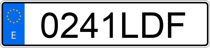 Numer rejestracyjny 0241LDF posiada VOLKSWAGEN T-CROSS