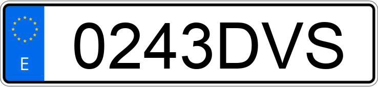 Numer rejestracyjny 0243DVS posiada FORD FIESTA Numer rejestracyjny 0243DVS posiada FORD FIESTA