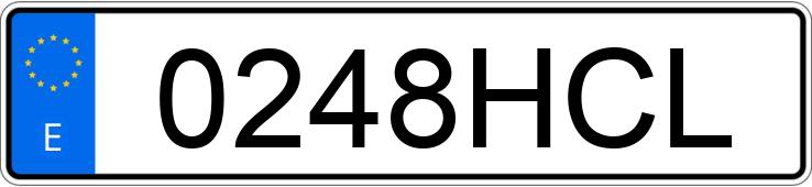 Numer rejestracyjny 0248HCL posiada VOLKSWAGEN POLO Numer rejestracyjny 0248HCL posiada VOLKSWAGEN POLO