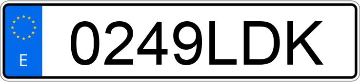 Numer rejestracyjny 0249LDK posiada AUDI SQ5 Numer rejestracyjny 0249LDK posiada AUDI SQ5